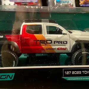 Maisto 1/24 Scale 2023 Toyota Tacoma with TRD Livery, Custom Paint Job, Includes Original Parts and Accessories