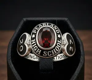 Heart-Framed Achievement Class Ring
