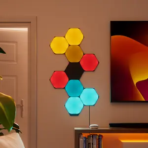 Shapes Limited Edition Ultra Black Hexagons Smarter Kit (9 Panels)