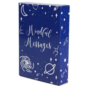 Mindful Messages Positive Affirmations Meditation Self Care Cards, Inspirational Quotes for Daily Reflection, Perfect Gift for Wellness Lovers