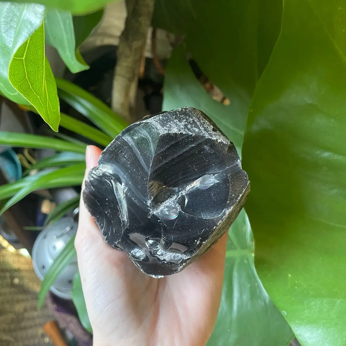 Raw Natural Obsidian
