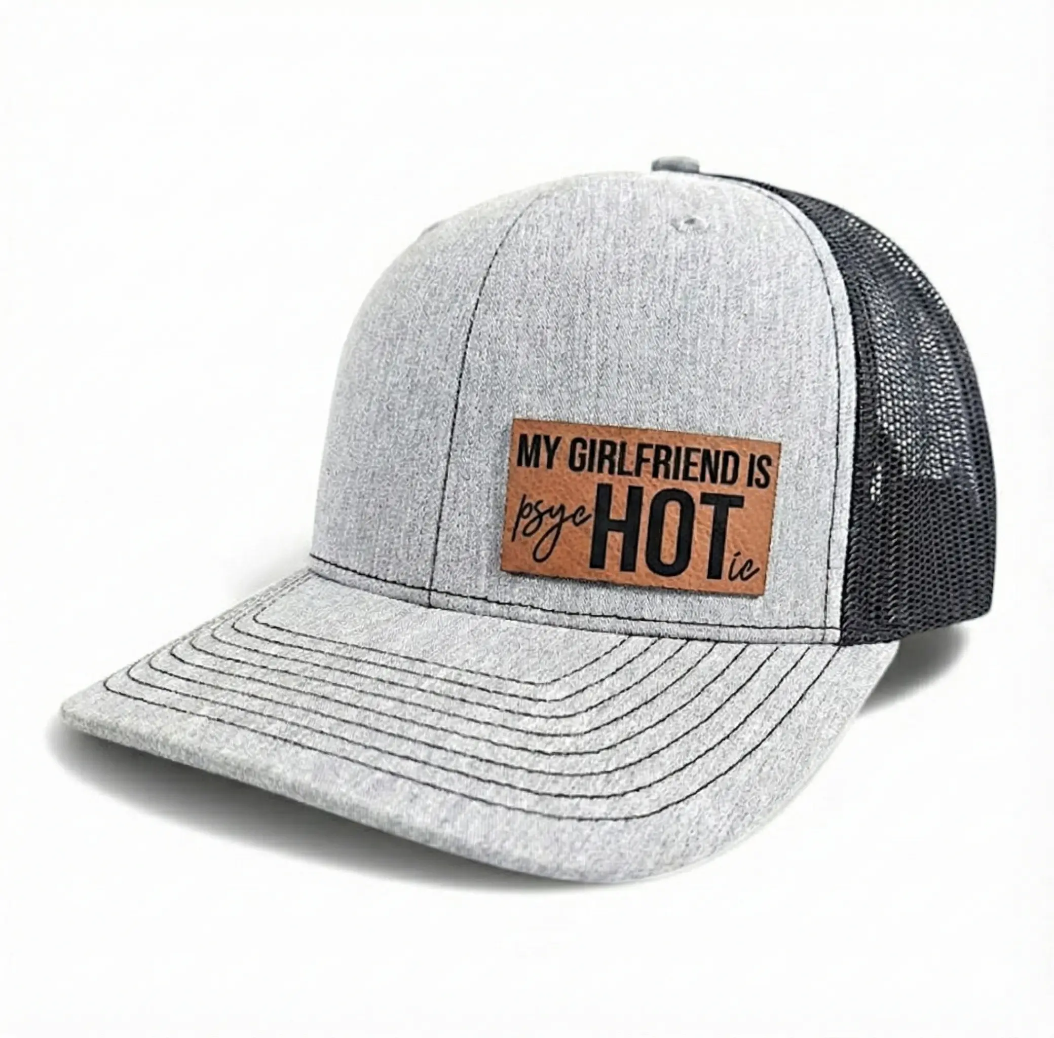 My Girlfriend Is Psychotic Hat I TikTok Viral Baseball Cap I Trending Adjustable Hat for Men & Women I Soft Cotton Dad Cap I Everyday Streetwear Essential 2026