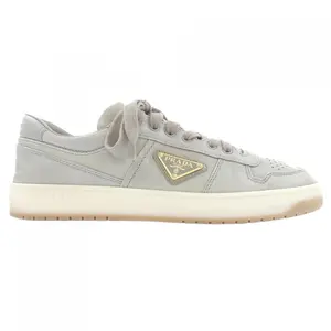 Pre-owned PRADA Rubber Small Leather Goods Leather Sneakers