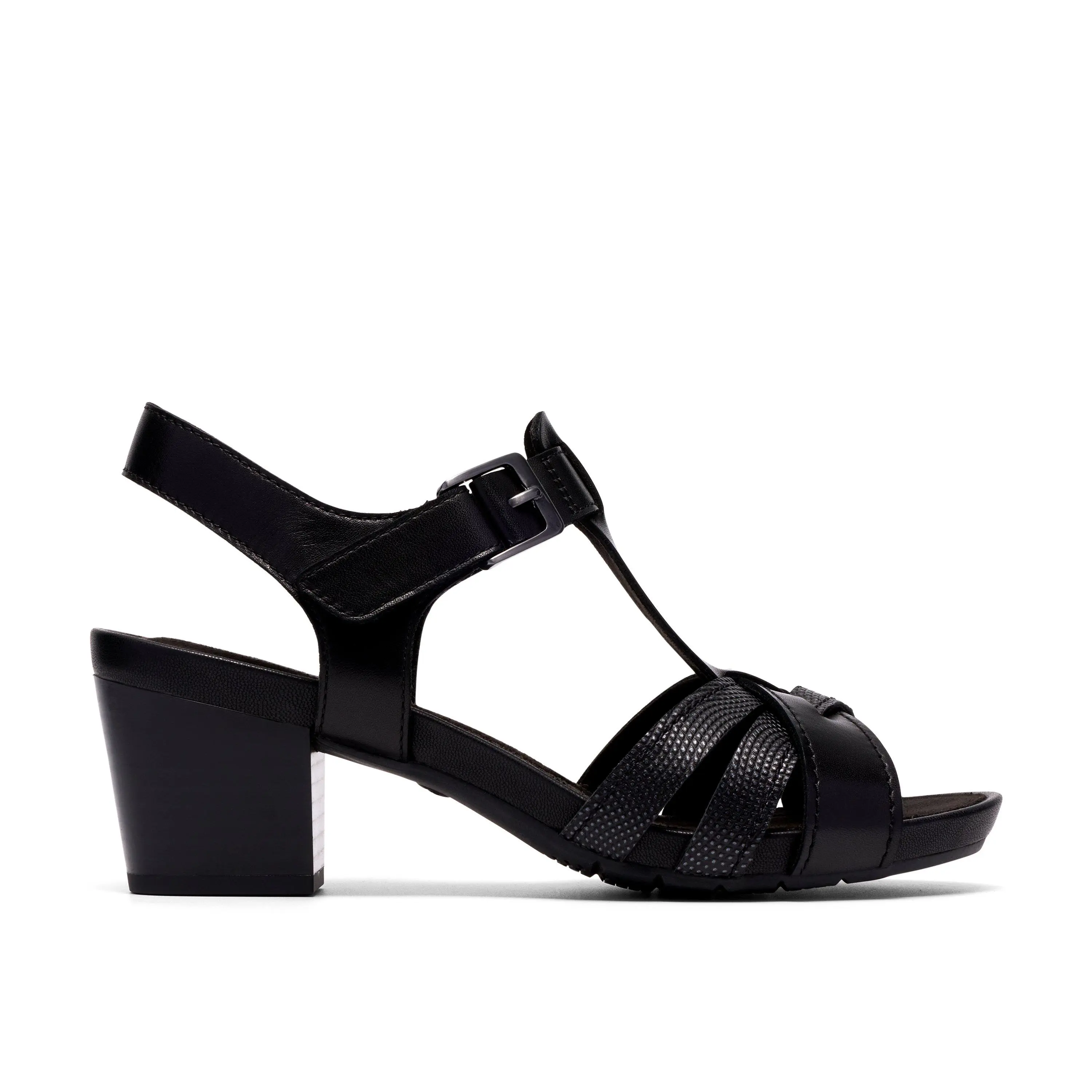 Clarks Womens Kymber Glow Heeled Sandals