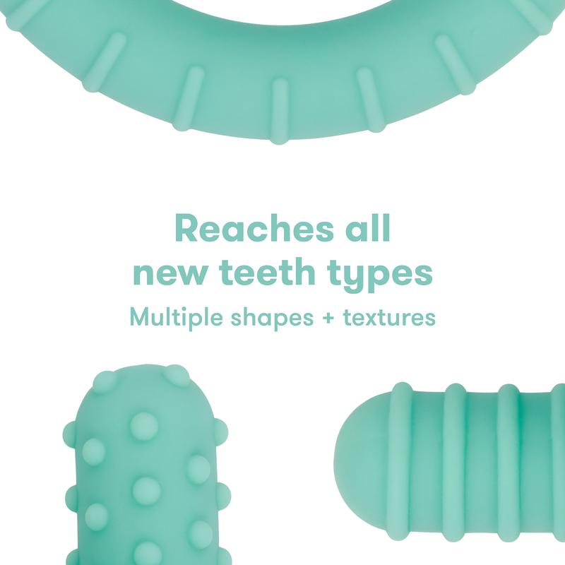 Frida Baby Get-A-Grip Teether - Teething Relief for Babies, BPA-Free, PVC-Free