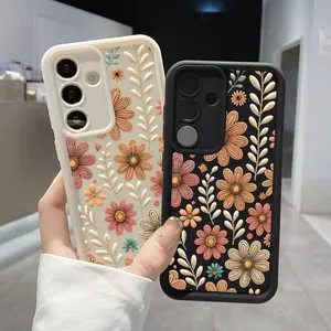 Case for Samsung S25 ultra plus S24 S23 S22 Ultra Plus SpringBlossom Advanced fashion gift Anti-Scratch Shockproof Soft Silicone Protective Cover Protection Protector for Samsung Galaxy S26