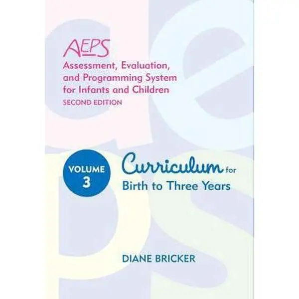 USED-Assessment, Evaluation, and Programming System for Infants and Children (Aeps(r)), Curriculum for Birth to Three Years by Bricker, Diane (Spiral-bound)