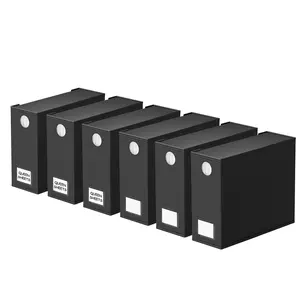 SpaceAid 6 Pack Bed Sheets Organizer and Foldable Storage in Black SpaceAid 6 Pack Bed Sheets Organizer and Foldable Storage in Black