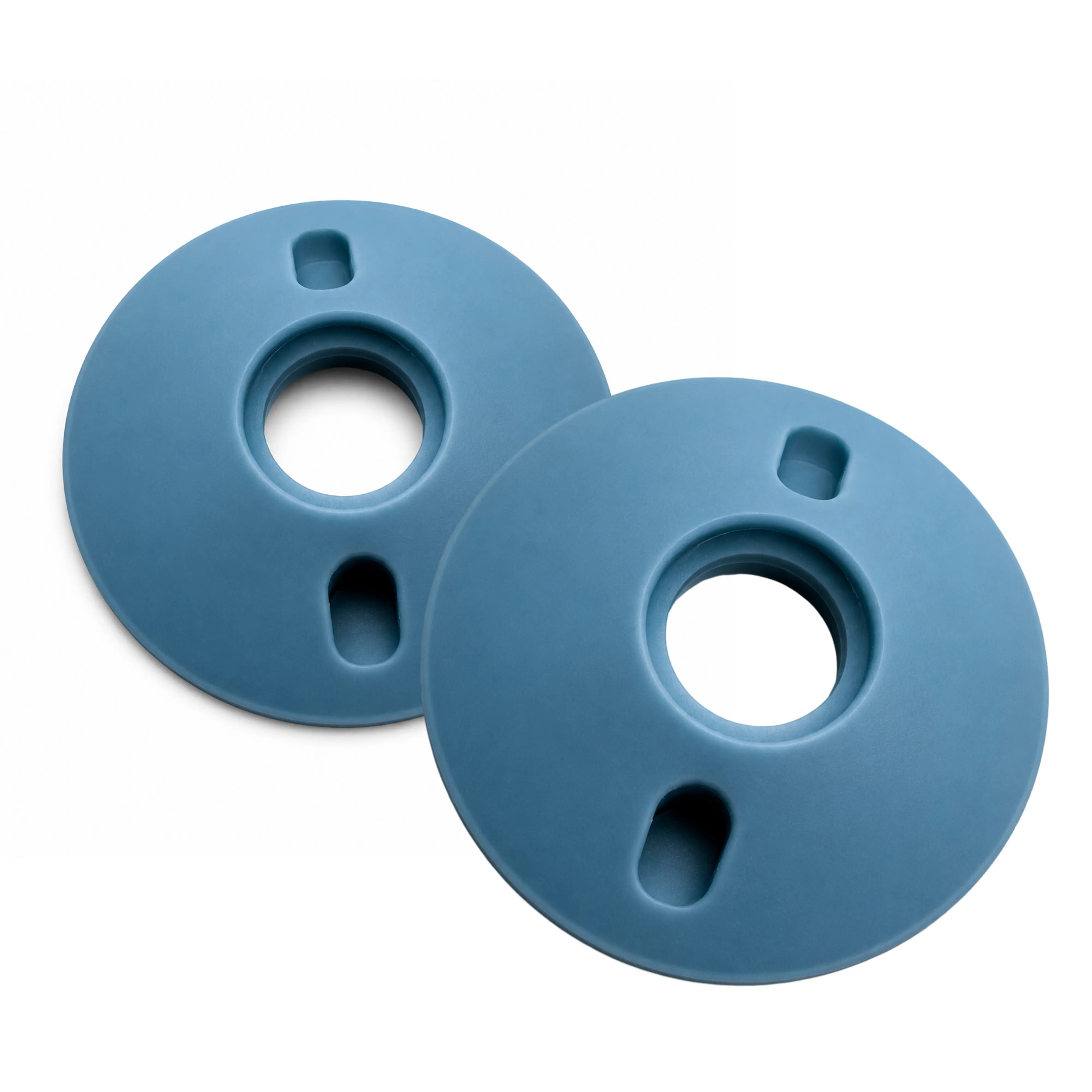 NIP Nuts™ ABS Plastic Impact-Resistant Grinder Nuts - Non-Marking Angle Grinder Accessory, 2-Pack for Tile Miter Cutting, Ideal for Tile Installers