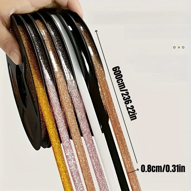 1pc 6m Self-adhesive Sewing Strip Gypsum Line, Kitchen Sticker, Decorative Strip, Sewing Adhesive Strip, Bathroom Sewing Sticker, Sewing Strip, Sink Sewing Strip, Gap Decorative Line, Wall Sticker, Self-adhesive Sewing Strip, Bathroom Accessories