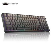 Light100 Side Engraved Gray-Blue Whale Switch