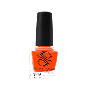 Tammy Taylor Nails Citrus Surf Nail Lacquer - Neon Tangerine, High Pigment, Full Coverage, Long Lasting, Smooth Application, Five-Free Formula