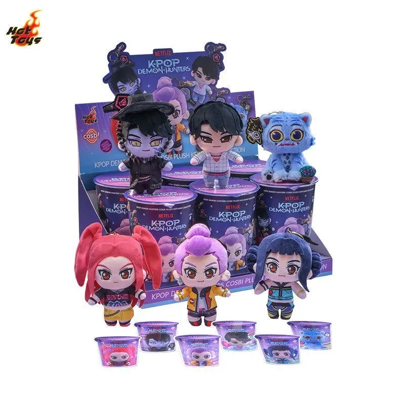 Netflix K-Pop: Demon Hunters Cosbi Mystery Plush Keychain | Trendy Idol Style Bag Charms | Premium Designer Blind Box Collectible | Must-Have Gift for K-Pop Fans & Anime Lovers | RUMI Exclusive