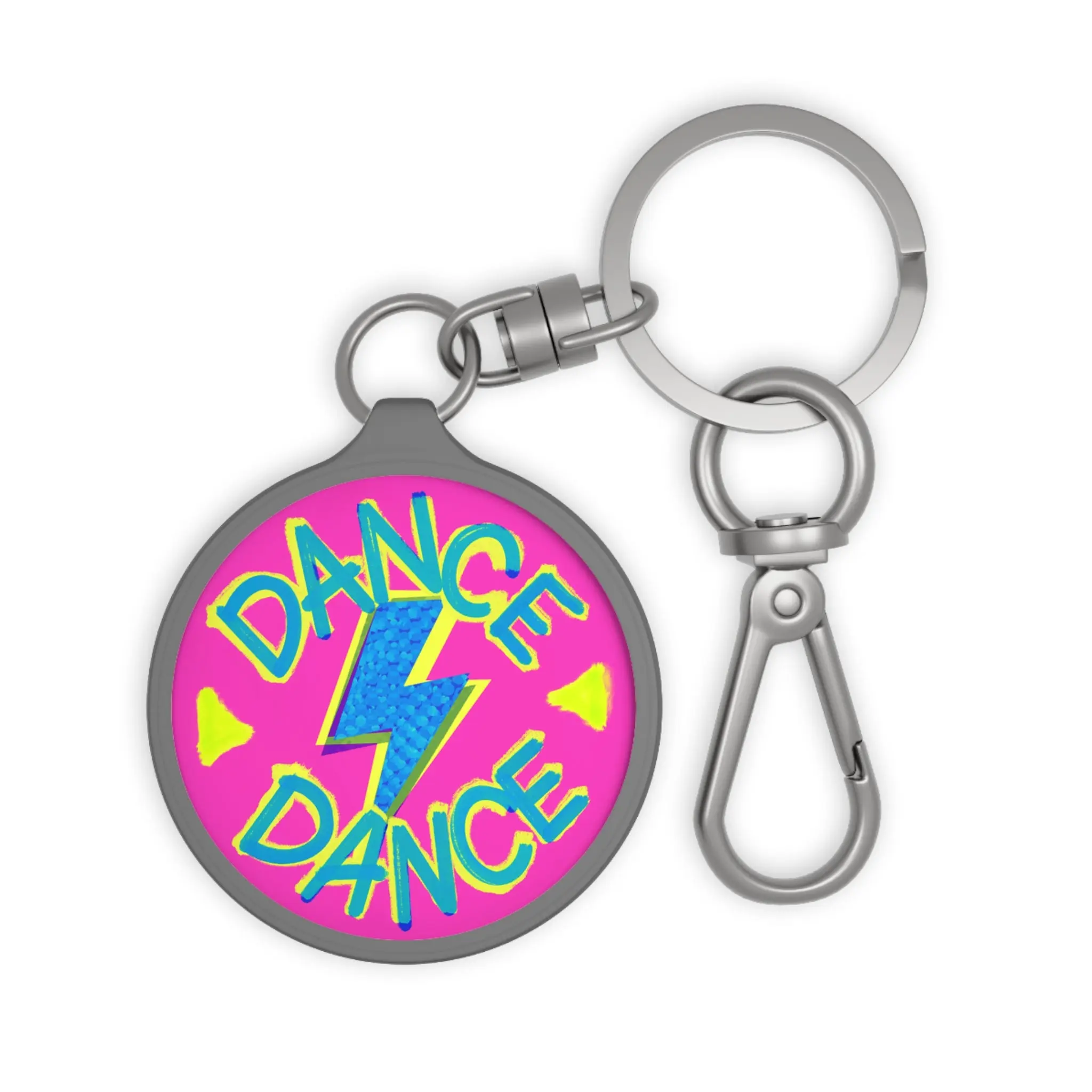 Retro Pop Keyring Tag