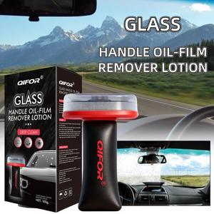 qifor automotive handheld oil flmr cream,glass decontaminationwithouttraces,window oil film cleaning,fastcleaning, compactand easy to cary-100g degreaser cleaner