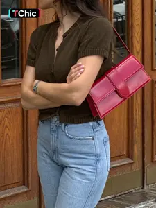 Daily Simple Versatile Casual Round Neck Short Sleeve Knit Cardigan Top, Fitted H-Type Silhouette, Plain Pattern, Perfect for Everyday Wear, Knitting, Knitwear, Womenswear