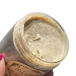 Infused Ethiopian hair butter for hair mask and hair treatment. 8 oz.