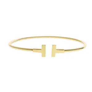 Pre-owned Tiffany & Co. Tiffany T Cuff Bracelet