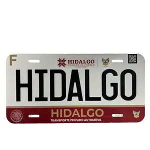 Hidalgo license plate personalized