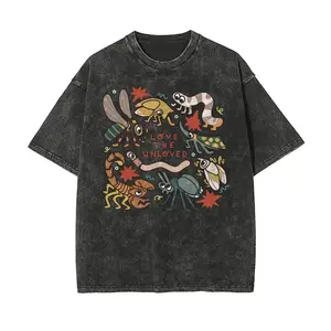 Love The Unloved Insect Lover T-Shirt Streetwear Made In USA For Women For Men [SaffronSequin 180G/230G 100% cotton short-sleeve/hoodie, soft and comfortable]