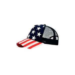 american flag cap