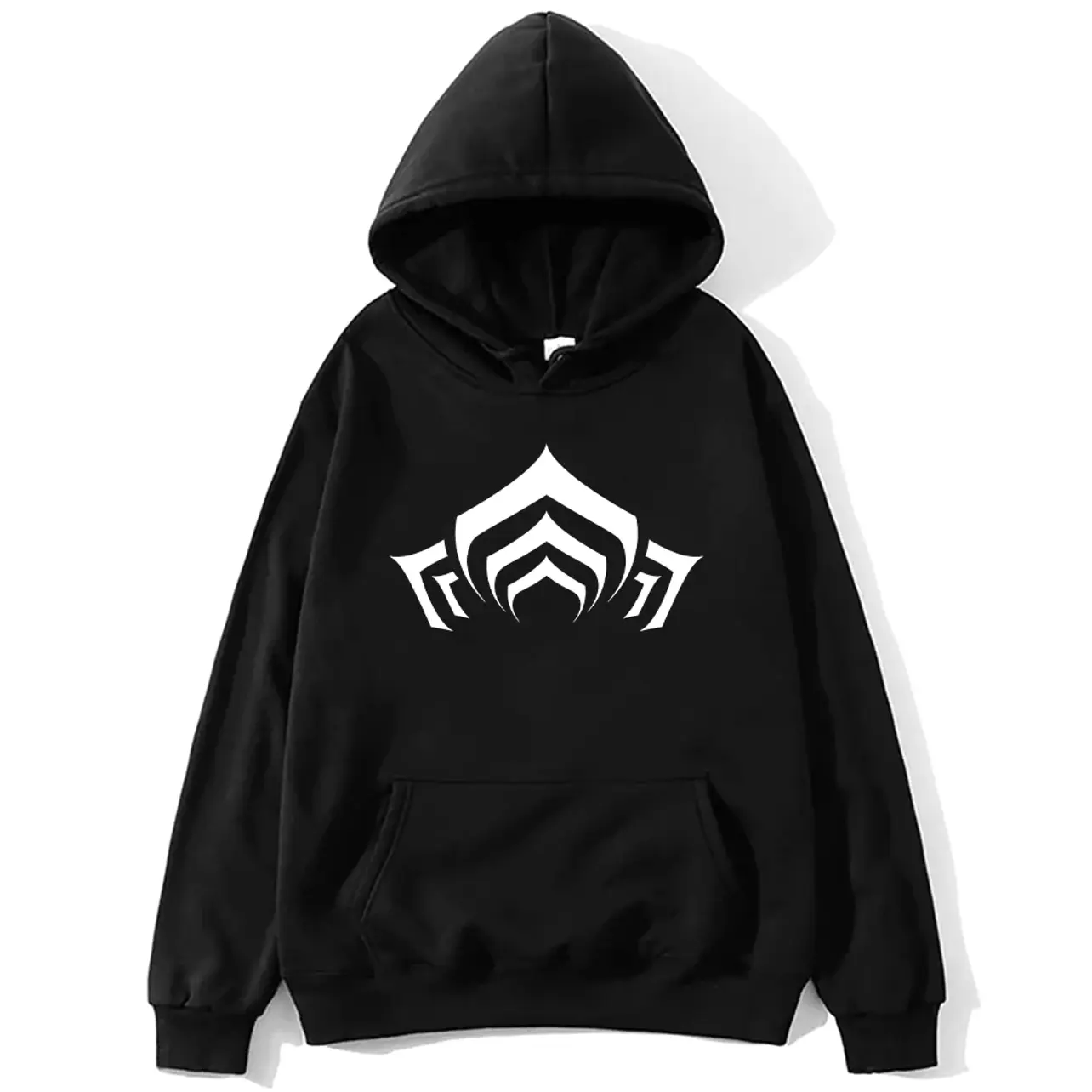 Warframe Logo Graphic Men's Hoodie Fall Casual Long Sleeve Tracksuit Unisex Women Men High Street Sweatshirt unisex Pullovers N8R