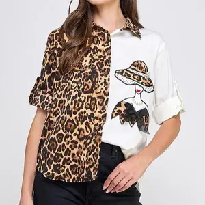 H15 FÁTIMA SHIRTS ANIMAL PTINT.. Casual