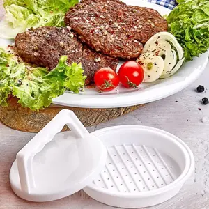 Hamburger Patty Mold,Meat Press Maker,1 Set,Easy Demolding Food Grade Making,Complete Molding Accessory Kit,Classic Practical Style,Suitable For Kitchen BBQ Home Cooking Use