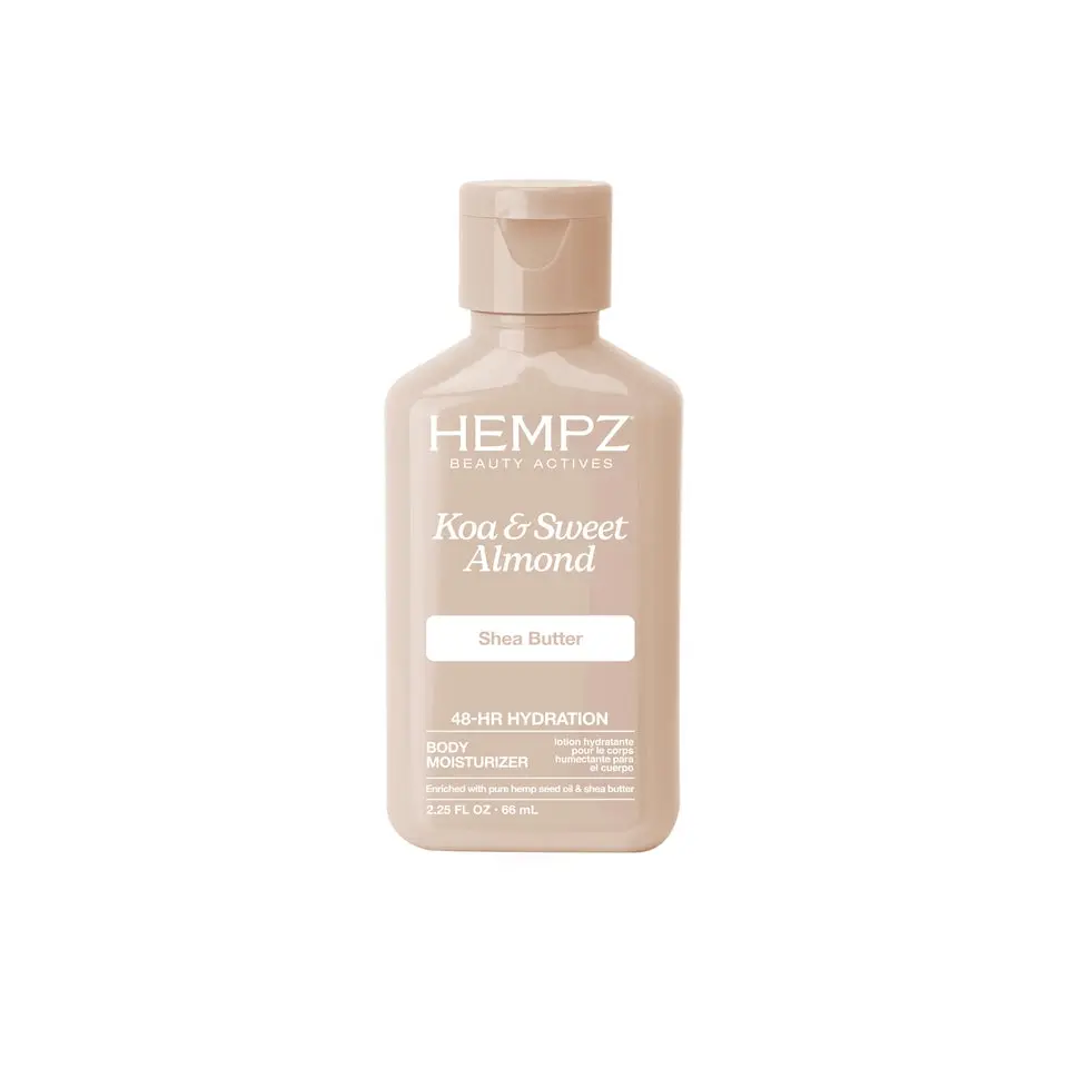 Travel-Size Beauty Actives Koa & Sweet Almond Moisturizing Body Lotion with Shea Butter