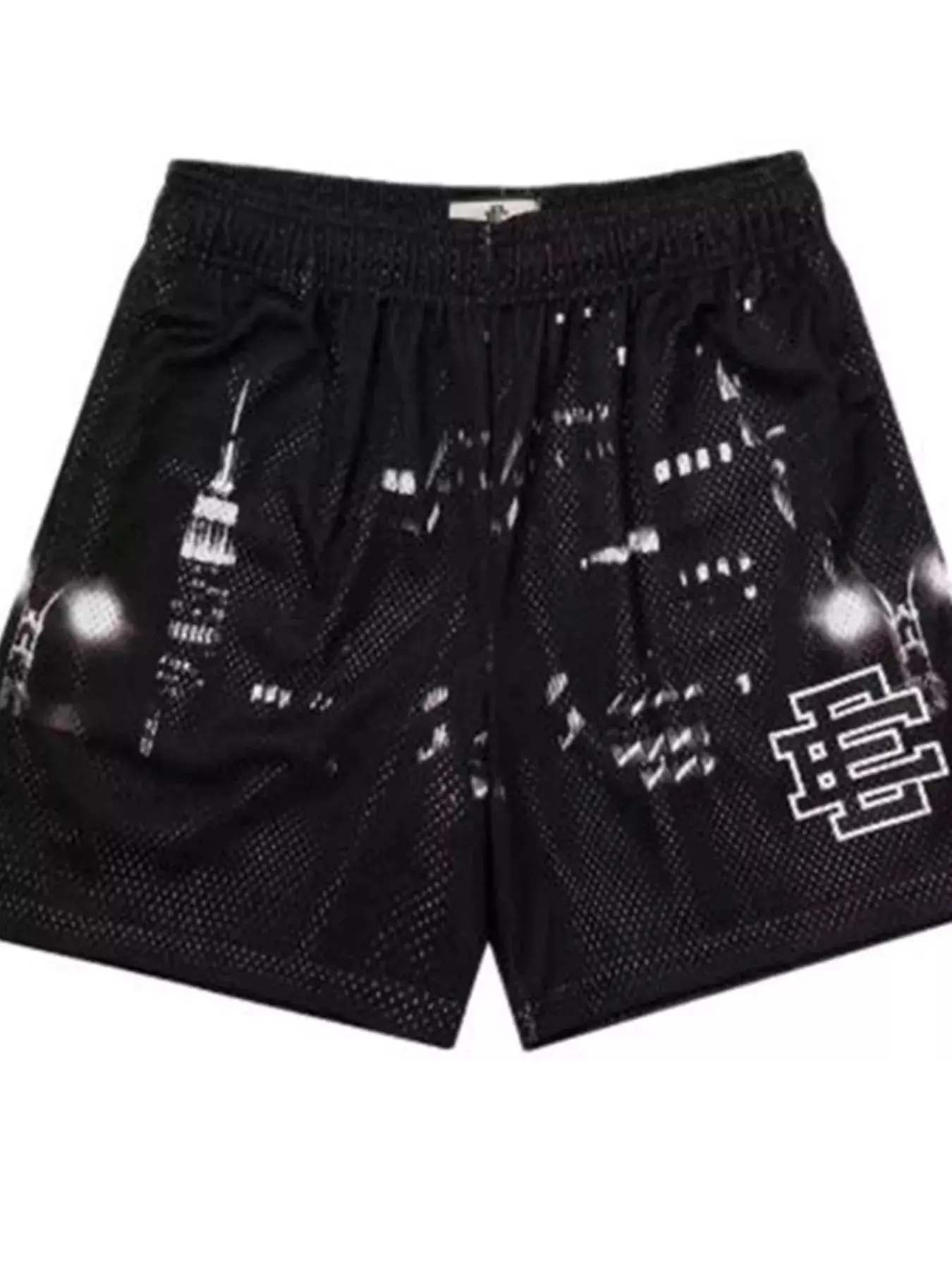 NYC Graphic Mesh Shorts