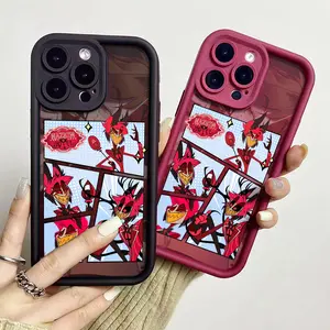 Hazbin Hotel 2 Phone Case for iPhone 17/16/15/14/13/12/11 Xs Pro Max Plus AIR Case,Alastor cover for Samsung S25/S23/S24/S22/S21/NOTE20/A54/A53/A52/A36/A35/A34/A33/A17/A16/PLUS/ULTRA/FE Soft Shockproof Protective Shell  gifts for Alastor fans hazbin hotel