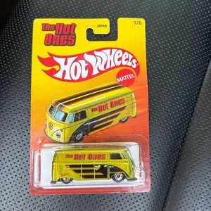 The Hot Ones Yellow Van Model  1:64 Scale