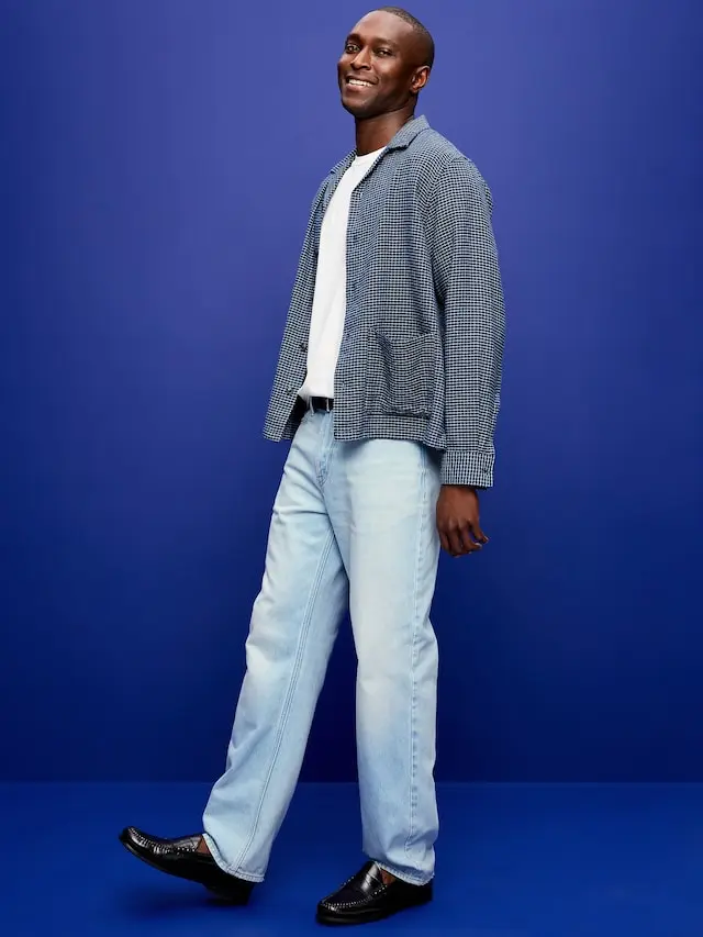 Old Navy Men's Structured Loose Non-Stretch Jeans Old Navy Men's Structured Loose Non-Stretch Jeans