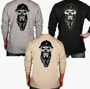 FR Benchmark Benchmark VS Everybody Flame Resistant Long Sleeve Shirt Logo Graphic Hoodie Menswear, Womenswear O5G 1ST