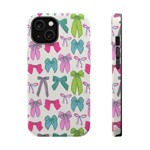 Bright Bows Phone Case, Phone Case  Compatible  17 Pro Max Plus Air/16/15/14/13/12/11