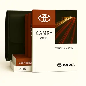 2015 Toyota Camry Owners Manual Set