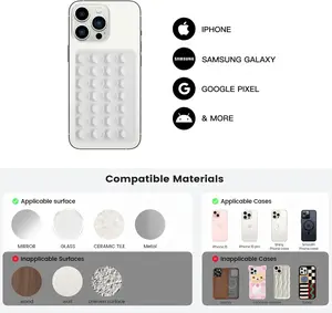 “Satisfying Pop Bubble Phone Grip – Suction Cup Holder & Stress Relief Toy, Anti-Slip Stand for iPhone”
