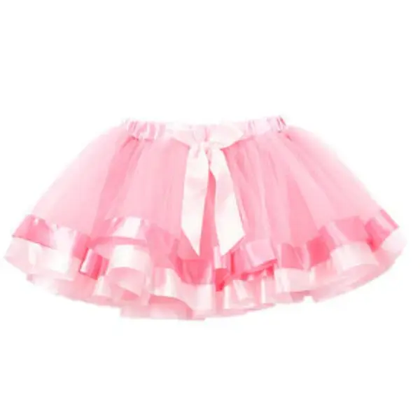 TT110P - Pink & Hot Pink Wide Ribbon Tutu