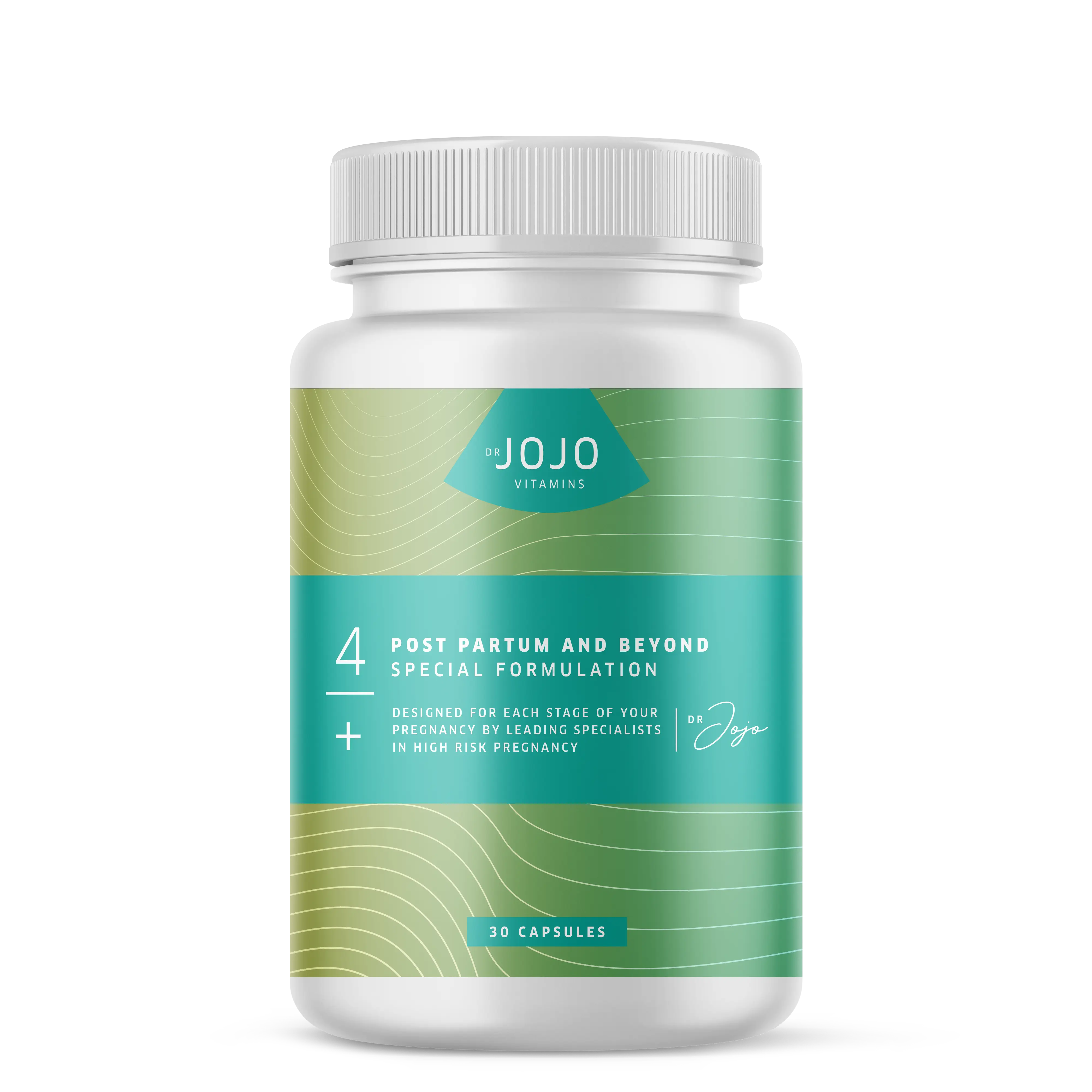 JOJO Vitamins 4/+: Postpartum & Lactation Support