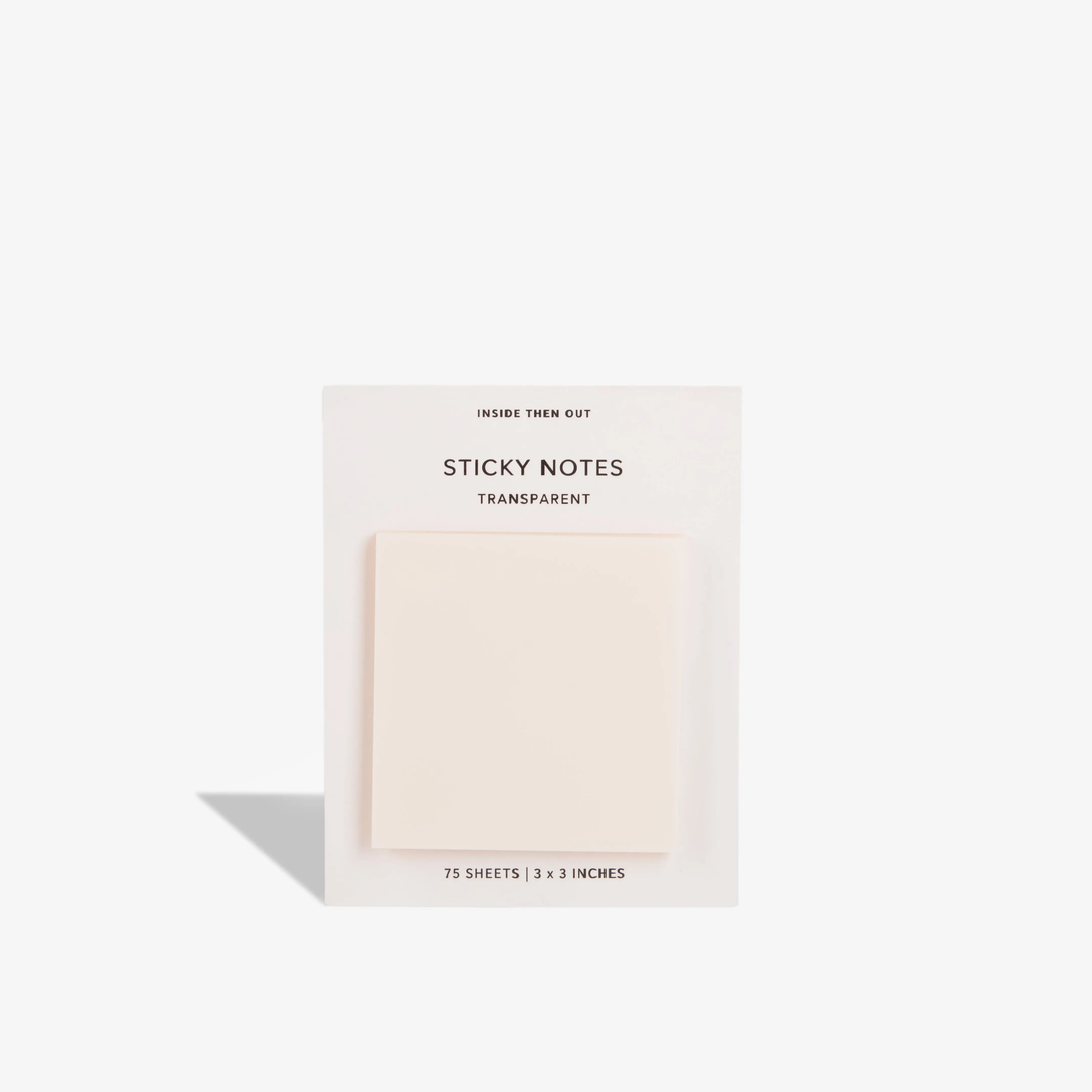Transparent Sticky Notes Transparent Sticky Notes
