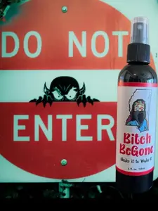 Bitch Be Gone Room Clearing Spray - Negative Energy Space Clearing for Room, Home, Aura