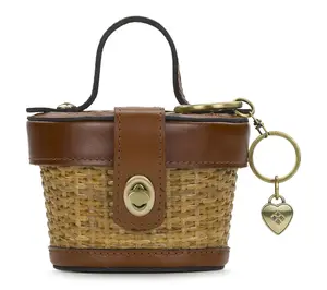 Patricia Nash Mini Caselle Bag Charm - Specialty Woven