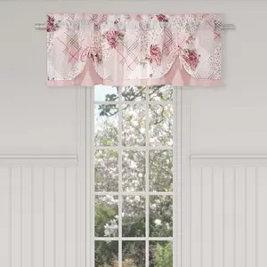 Bungalow Rose Tie Up Window Valance
