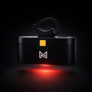 Magtion RGB LED Ambient Light—RGB LED ambient light, USB-rechargeable, voice-activated, ideal for gaming rooms, figurine display cases, party decorations, gifts, and home decor. Features 3 color options and a strap-style mounting design.