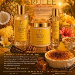 Pineapple Tropical Travel Buttercream Sample Kit
