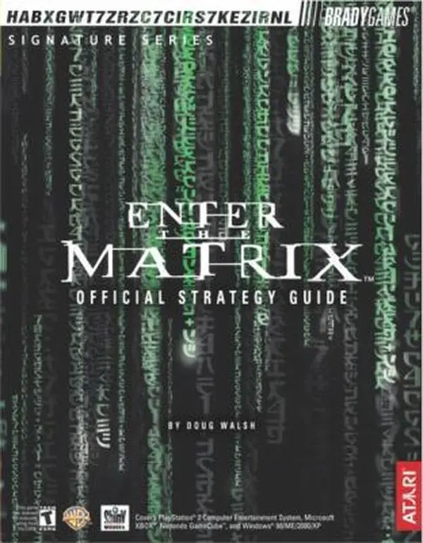 USED Book - Enter the Matrix(TM) Official Strategy Guide by Doug Walsh (Paperback) - english
