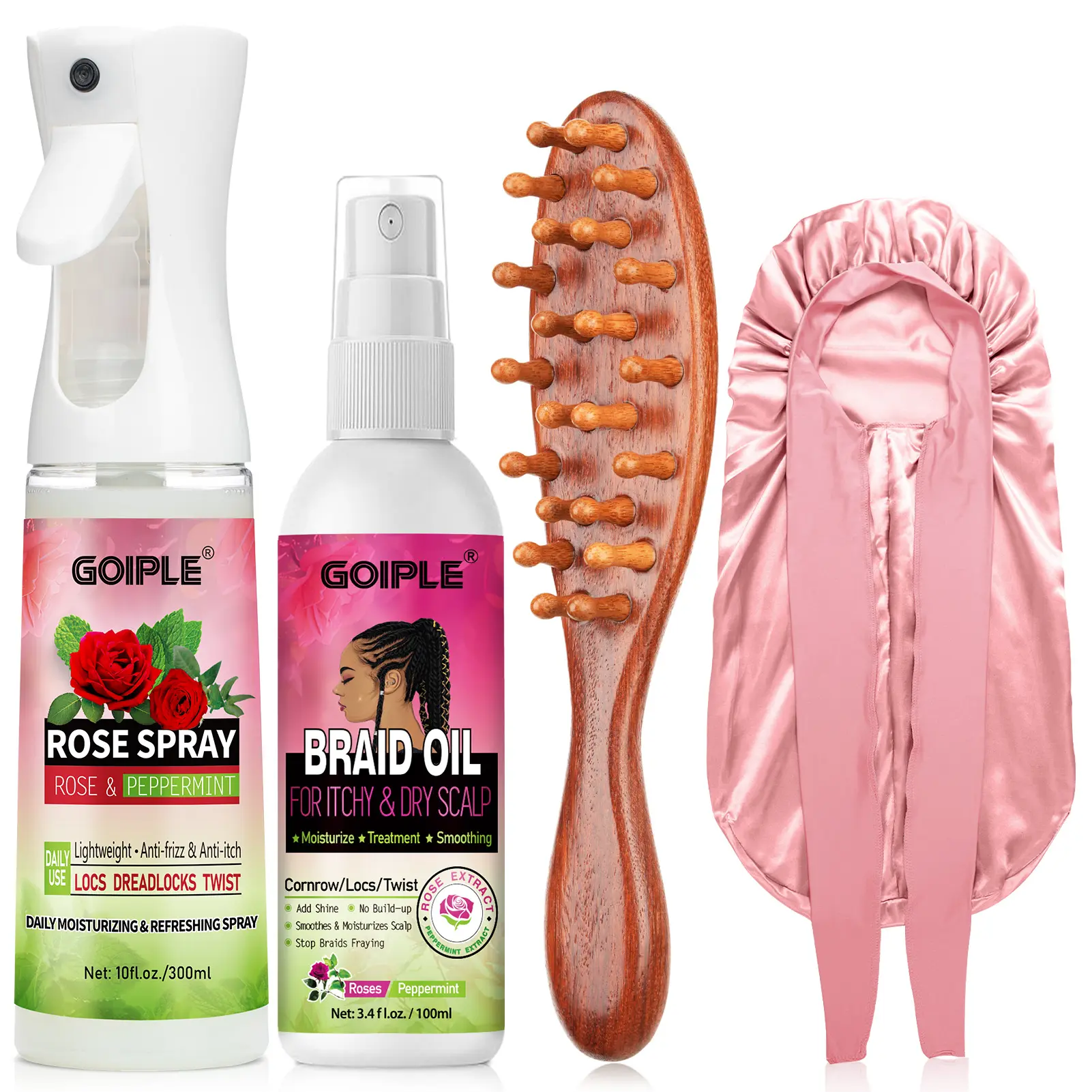 Rose Spray with Brush Set