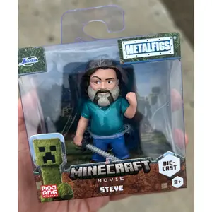 NEW Steve "A Minecraft Movie" 2025 "Metalfigs" by Jada