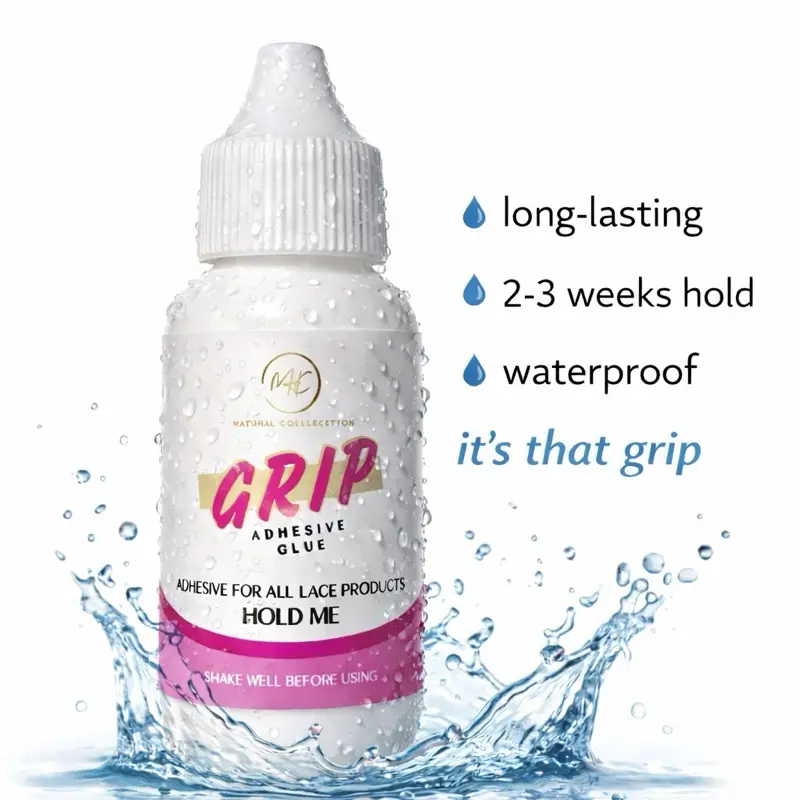 Madaam Grip Lace Wig Adhesive Glue-HOLD ME 38ML Waterproof Secure Hold for All Lace Wig Styles