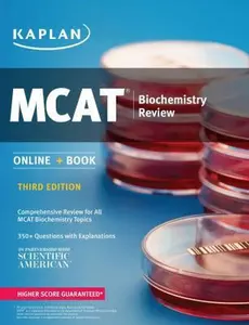 USED-MCAT Biochemistry Review: Online + Book (Kaplan Test Prep) by Kaplan Test Prep (Paperback)
